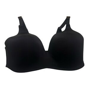 SOMA Pure Black Solid 38DDD Bodify  Perfect Coverage Lightly Lined Bra